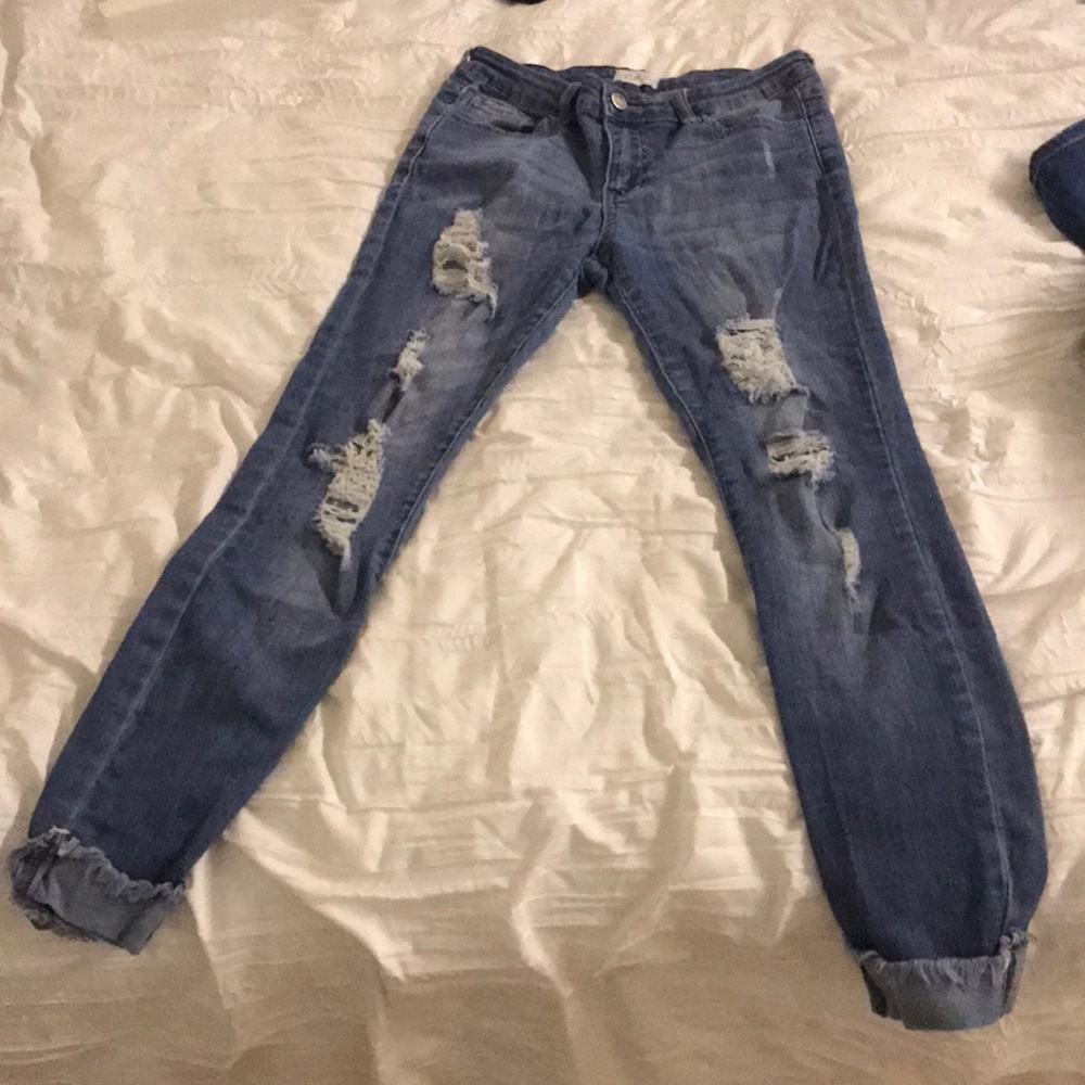 ripped jeans